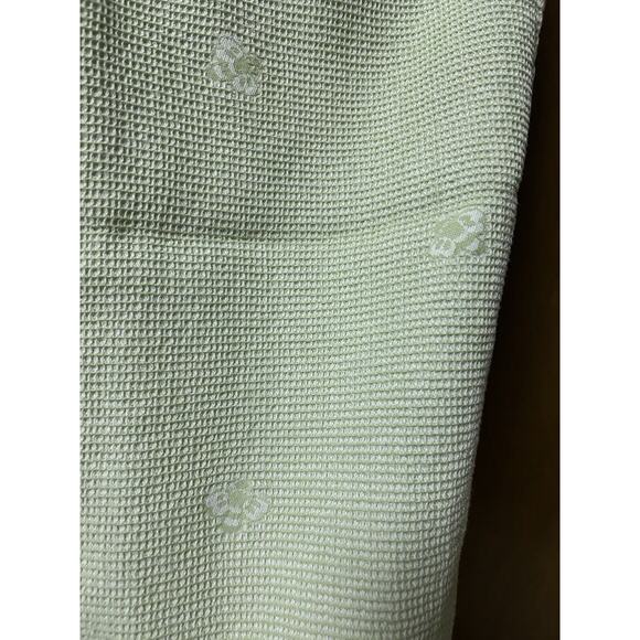 Le Jacquard Francais XS/S? BATHROBE Cotton Waffle Knit SPRING GREEN FRANCE V24 - Picture 4 of 16